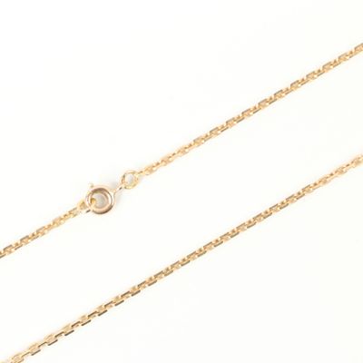 Chaîne en or maille forçat. 56 cm. - Photo 1