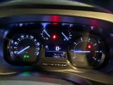 the dashboard of a car with various gauges and numbers on it