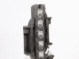 an image of a black and white photo of a sculpture of a camera