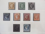 many different types of stamps on this sheet of paper