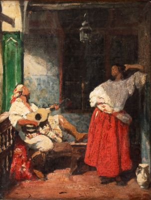 Henri Alexandre Georges RÉGNAULT (1843 - 1871) attribué à - Photo 1