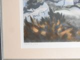 a picture of a picture of a painting of a landscape