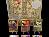 a lot of cards that are in a box