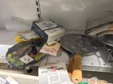 a lot of food that is on the counter in the kitchen