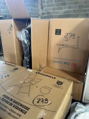 many boxes that are stacked on top of each other
