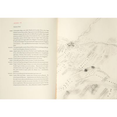 un livre ouvert sur lequel est dessiné un plan