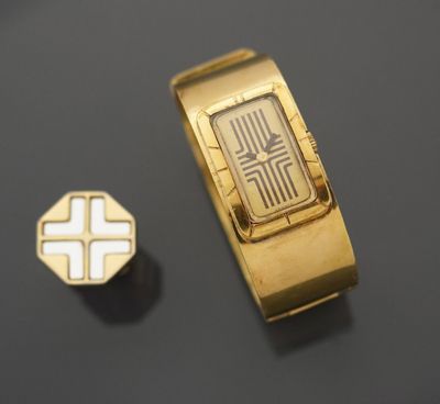 Demi parure de la Maison Lanvin comprenant