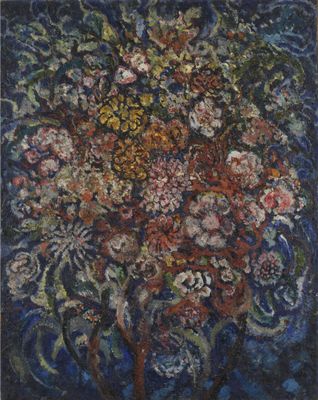 ECOLE MODERNE (XXe) – SUIVEUR DE SERAPHINE LOUIS, « Bouquet de fleurs  - Photo 1