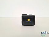 a small camera that is sitting on a table