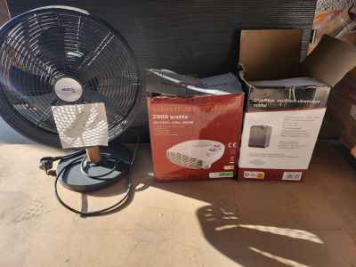 Lot SAV non testés Lot comprenant un ventilateur Mazda Air, …