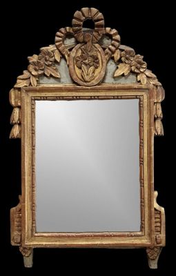 une image représentant un miroir sur fond noir
