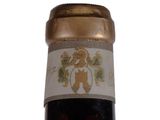 a bottle of wine that has a label on it