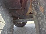 a close up view of a car ' s rear end