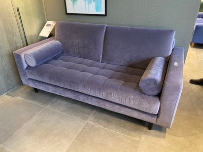 Canapé EMMA Fixe 3places. 198 x 98 x 88 cm, revêtement en ve…