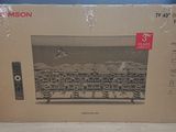 a box with a picture of a city on it