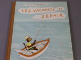 a book with a picture of a man in a boat