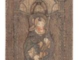 an image of a piece of cloth with a design on it