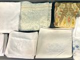a lot of towels that are sitting in a box