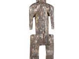 an image of a statue of a man with a hat on it ' s head