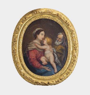an image of a painting of a woman holding a child