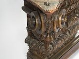 a wooden planter that is sitting on a table