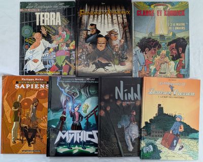 beaucoup de livres sur la table