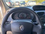 dashboard view of a car with a steering wheel and dashboard gauges