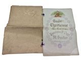 a piece of paper with a picture of a tree on it