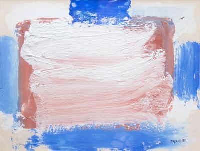 Bram BOGART (1921 - 2012) Composition, 1982