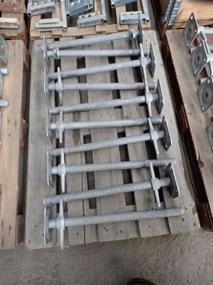 several pieces of wood are stacked on top of each other on a pallet