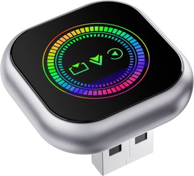 un gros plan d'une Apple Watch dotée d'un écran coloré