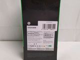 a close up of the back of a box with a barcode on it