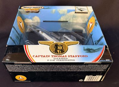 Maquette d'avion « Captain Thomas Stafford » à l'échelle 1/72, dans sa boîte