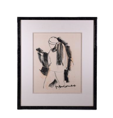 Jef FRIBOULET (1919-2003) "Le marin"