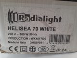 a box with a label on it that says helsea 70 white