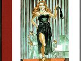 the cover of the book liens de sange is a woman in a black dress