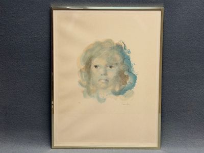 Leonor FINI Portrait de jeune fille.