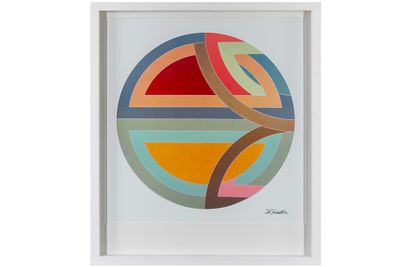 STELLA FRANK (1936 - 2024) lithographie couleur offset dd 20…