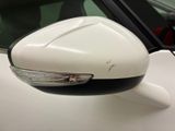 a close up of a mirror on a car ' s side view mirror