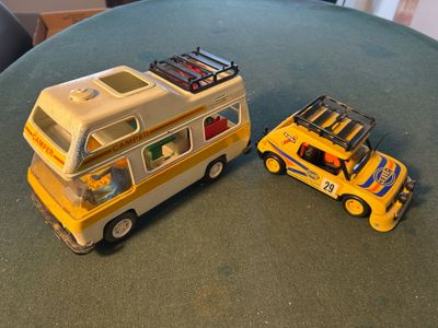 Miniatures en plastique Playmobil Vintage 1978 Camper et Ral…