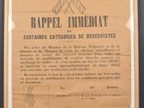 an old pamphlet with a picture of a tent and a tent on it