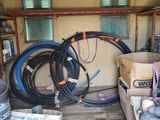 a room filled with lots of different types of hoses