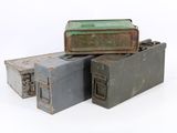 three old suitcases that are stacked on top of each other