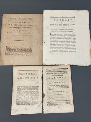 4 documents révolutionnaires concernant le département du Lo…
