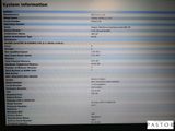 a lot of information about the system on the computer screen