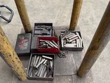 a picture of a forklift with a bunch of tools on it