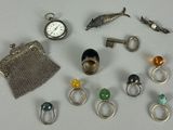 a lot of different rings and rings that are on a table