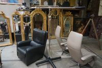 joli lampadaire de style chirurgical - chromé - réglable en …