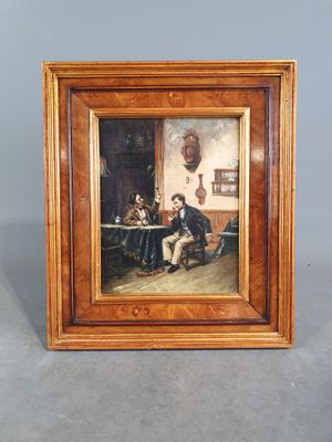 Théo VAN CLEEF : "Les buveurs".