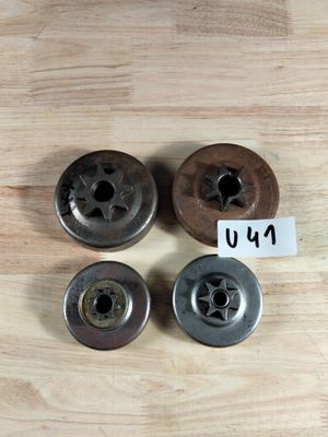 Lot de 4 cloches d'embrayage.
